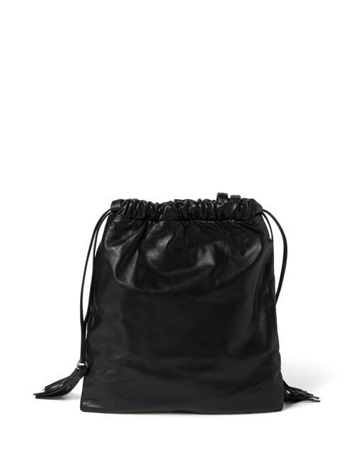 Black lambskin bag Miu Miu | 5BG3032CSWF0002